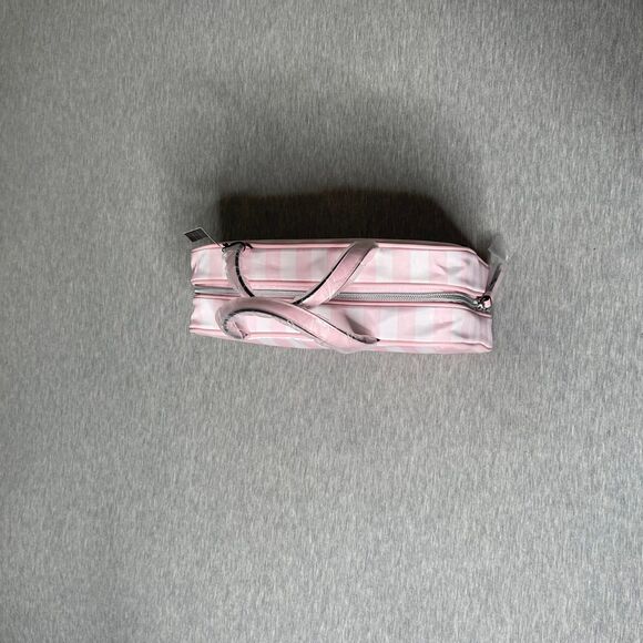 Victoria's Secret Heritage Stripe Hanging Toiletry Travel Bag - Picture 5 of 11